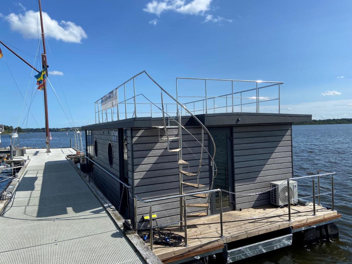 מלון Hausboot Fjord Nordstern Mit Dachterrasse In שלזוויג מראה חיצוני תמונה